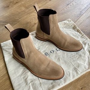 NISOLO Carmen Chelsea Boot Stone W's 9.5